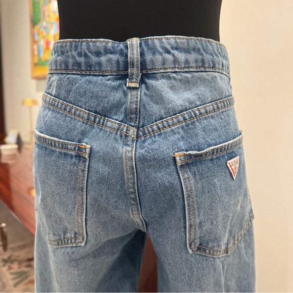 Guess Blue Straight Leg Jeans - Picture 4 of 5